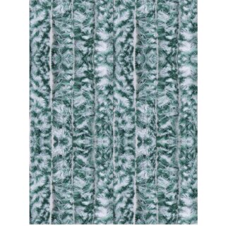 Meliert Dunkelgrün und Weiß