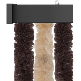 Unistreifen beige - braun