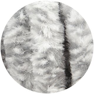 Meliert Hellgrau & Weiß