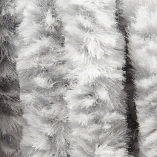 Meliert Hellgrau & Weiß