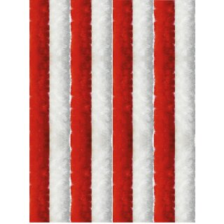 Unistreifen rot - weiß