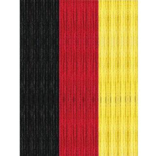 Unistreifen schwarz - rot - gelb