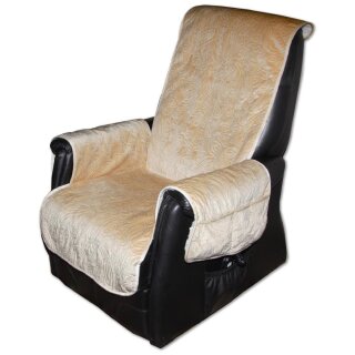 beige - creme gesteppt
