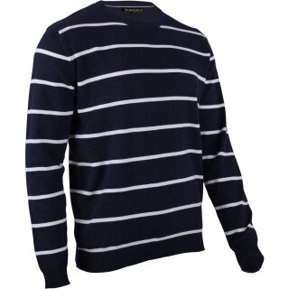 gestreift - dunkelblau - navy / weiss