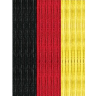 Unistreifen Schwarz, Rot und Gelb