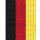 Unistreifen Schwarz, Rot und Gelb