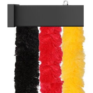 Unistreifen schwarz - rot - gelb