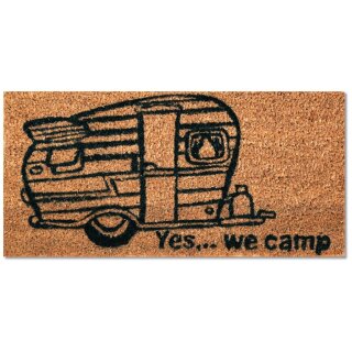 Yes, we camp