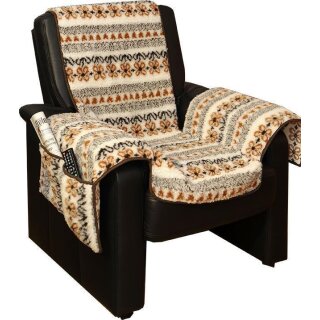 beige gemustert